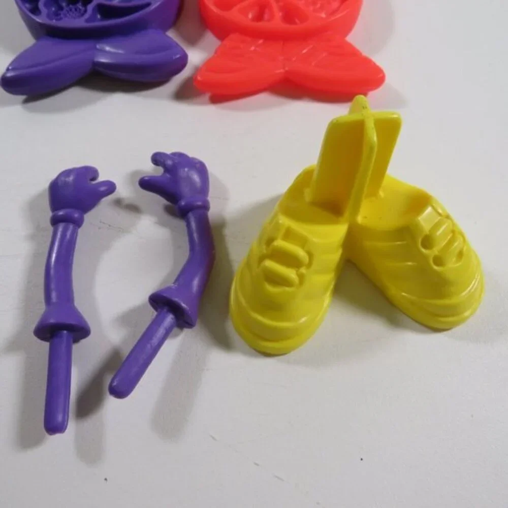 Mr. Potato Head Play-Doh 1997 Hasbro Playdough set (6 pieces) BRANDED Potatoe